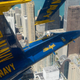 Illustration for article titled Watch And Hear The Blue Angels Thread Between High-Rises In Chicago